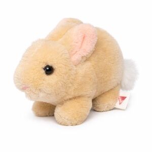 Vintage Dakin Bunny Rabbit Plush 1983 Tan Cream Stuffed Animal Korea 5.5”